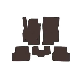 Rubber Floor Mats Carsuit (Brown)
