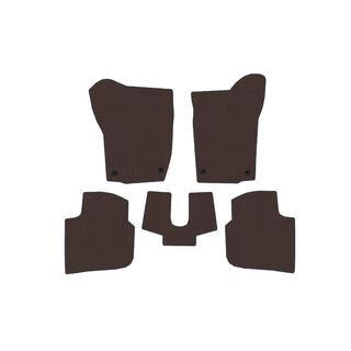 Rubber Floor Mats Carsuit (Brown) photo 1