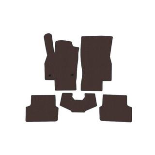 Rubber floor mats Carsuit (HB, brown) Skoda Fabia 2021– photo 1