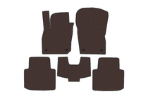 Skoda Superb 2024- Rubber Floor Mats Carsuit (SD, Brown) photo 1