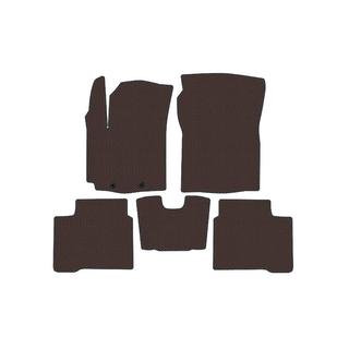 Rubber Floor Mats Carsuit (Brown) photo 1