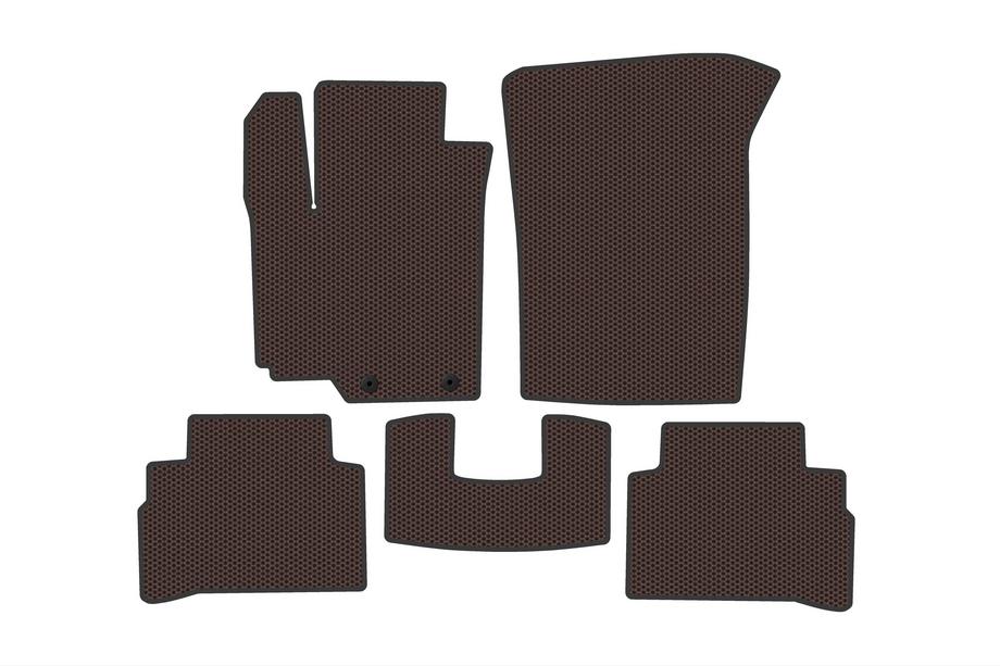 Suzuki Vitara 2015- Rubber Floor Mats Carsuit V2 (Brown) Image
