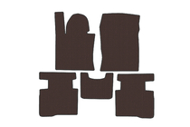 SsangYong Korando 2019- Rubber Floor Mats Carsuit (Brown) photo 1