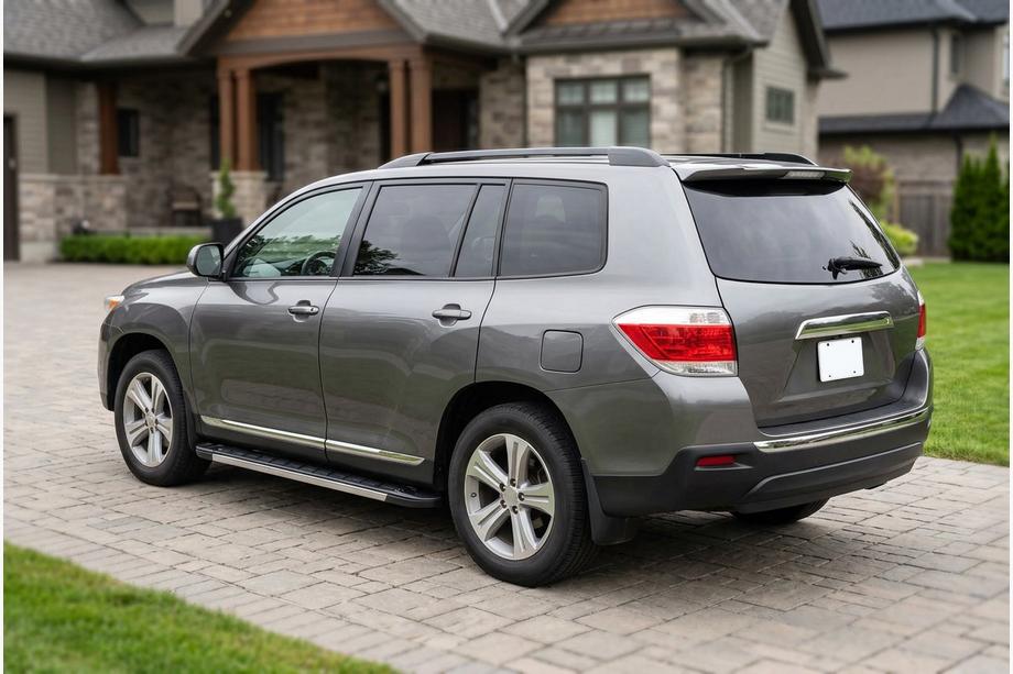 Toyota Highlander 2008-2013 Side Steps RedLine V1 (2 pcs, Aluminum) Image