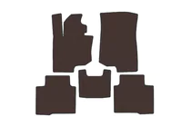 SsangYong Torres 2022– Rubber Floor Mats Carsuit (Electric, Brown) photo 1