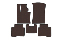 SsangYong Torres 2022– Rubber Floor Mats Carsuit (Petrol, Brown) photo 1