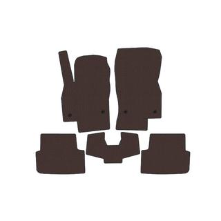 Rubber Floor Mats Carsuit (Brown) photo 1