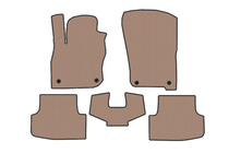 Audi A3 2020- Carsuit rubber floor mats (Sedan, beige) photo 1