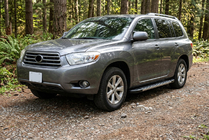 Toyota Highlander 2008-2013 Side Steps Duru (2 pcs, Aluminum) photo 1
