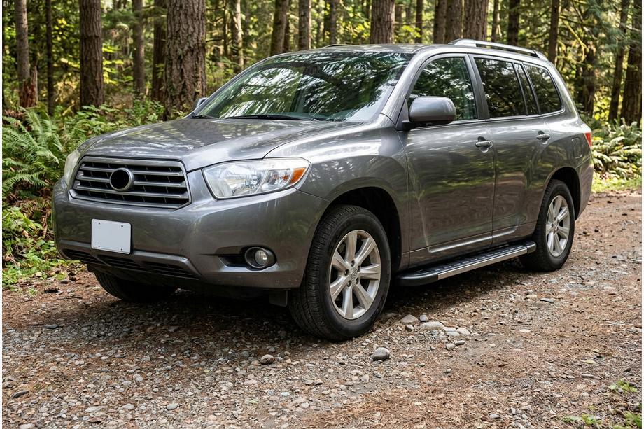Toyota Highlander 2008-2013 Side Steps Duru (2 pcs, Aluminum) Image