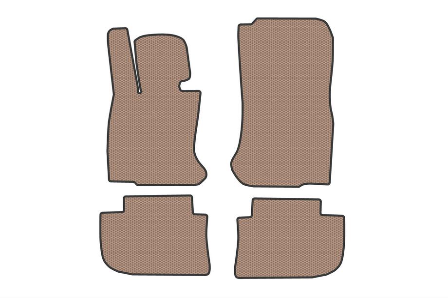 BMW 6 Series F12/F13/F06 2011-2018 Rubber Floor Mats Carsuit (for F06, Beige) Image