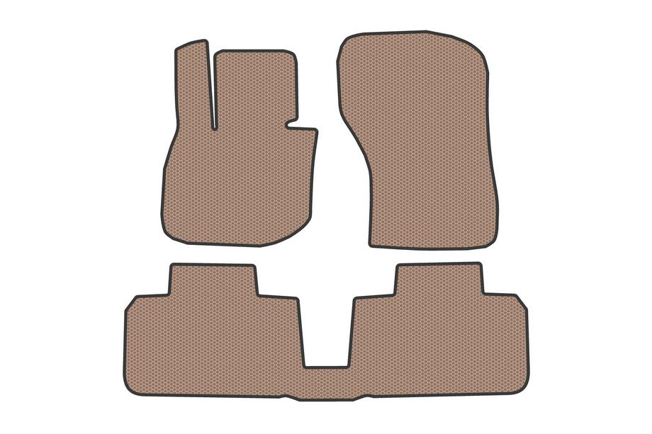 BMW X2 U10 2023- Rubber Floor Mats Carsuit (For IX2, Beige) Image