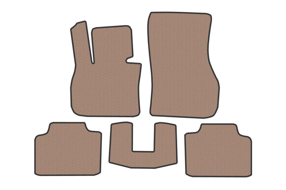 BMW X1/iX1 (U11) 2022- Rubber Floor Mats Carsuit (For X1, Beige) Image