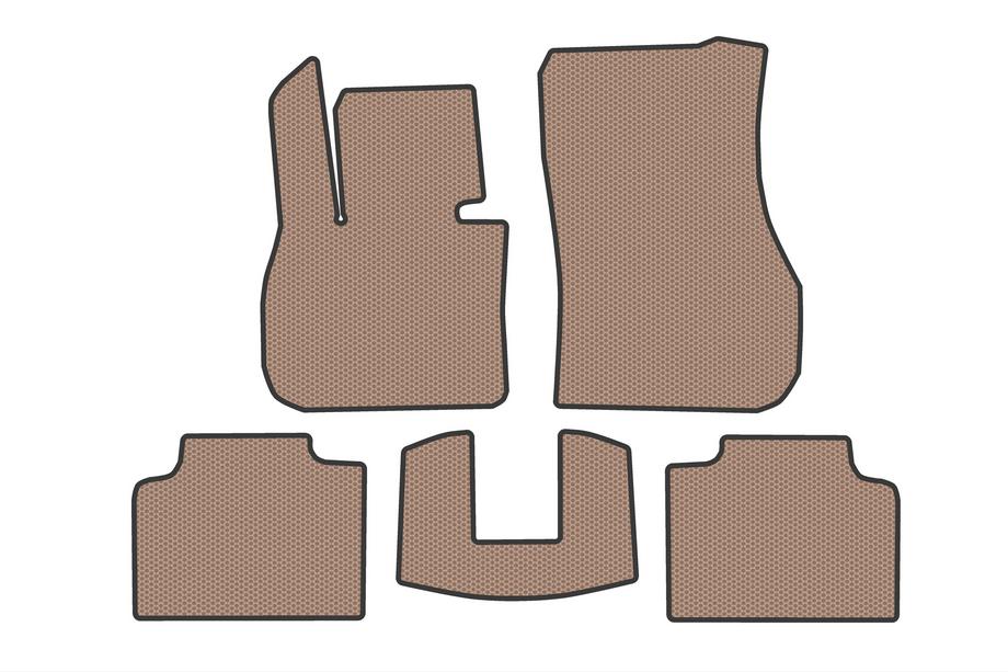 BMW X2 U10 2023- Rubber Floor Mats Carsuit (For X2, Beige) Image