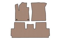 Citroen C-4 Picasso 2013–2022 Rubber floor mats Carsuit (for Grand, 2 rows, Beige) photo 1