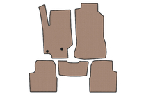 Citroen C4 X/e-C4 X 2022– Rubber Floor Mats Carsuit (Petrol, Beige) photo 1