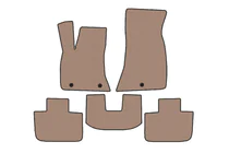 Chrysler C300 2011-2023 Rubber Floor Mats Carsuit V2 (Beige) photo 1