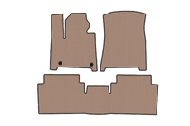 Hyundai Santa Fe 5 2023- Rubber Floor Mats Carsuit (2 Rows, Beige) photo 1