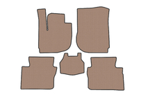 Honda City 2021- Rubber Floor Mats Carsuit (Beige) photo 1