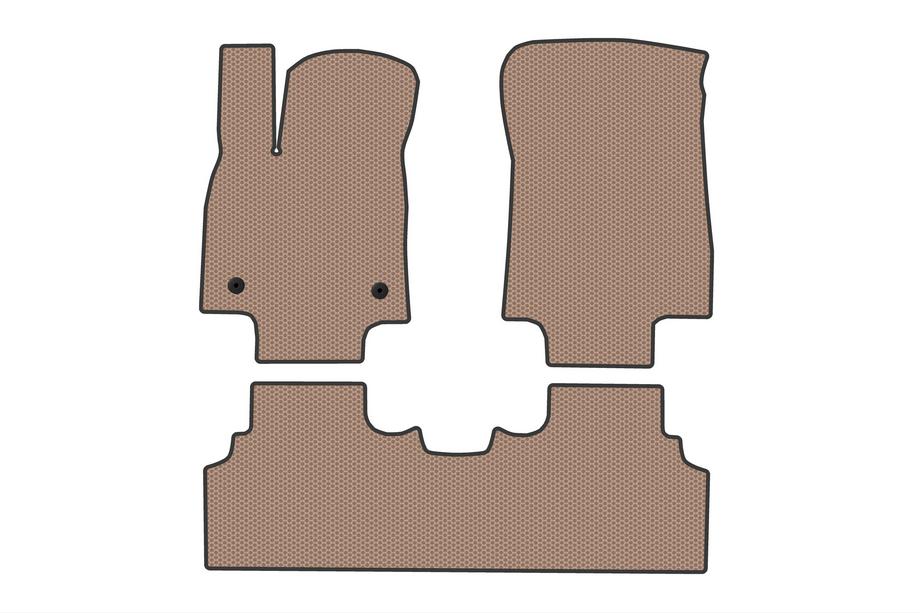 Kia EV3 Rubber Floor Mats Carsuit (Beige) Image