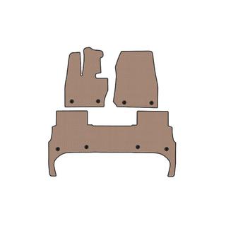 Rubber Floor Mats Carsuit (Beige) photo 1