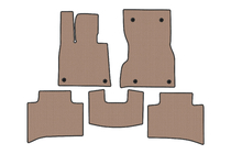 Maserati Grecale 2022– Rubber Floor Mats Carsuit (Beige) photo 1