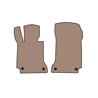 Rubber Floor Mats Carsuit (Beige) photo 1