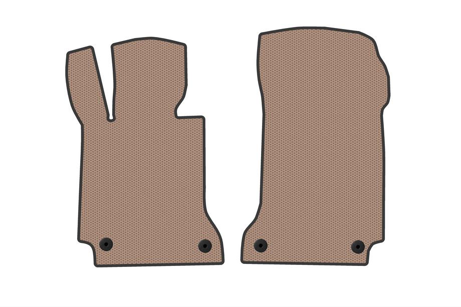 Mercedes E-class coupe C207 2010-2017 Rubber Floor Mats Carsuit (Beige) Photo 1