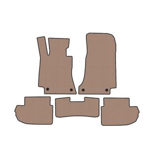 Rubber floor mats Carsuit (2021-2024, beige) photo 1