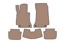 Mercedes E-class W214 2023- Rubber Floor Mats Carsuit (Cabrio, Beige) photo 1