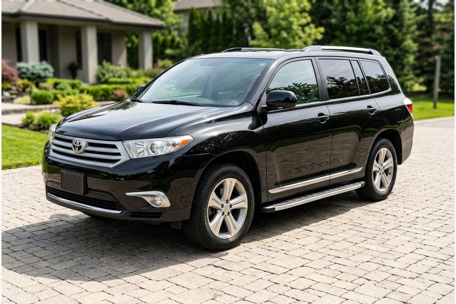 Toyota Highlander 2008-2013 Side Steps Fullmond (2 pcs, Aluminum) Image
