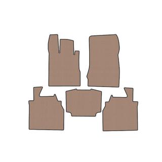 Rubber Floor Mats Carsuit (Long, Beige) photo 1