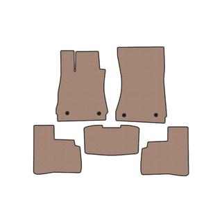 Rubber floor mats Carsuit (Short, Beige) photo 1