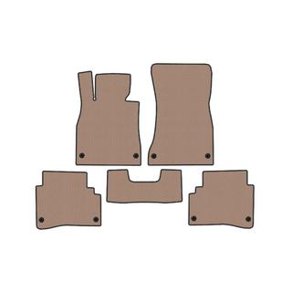 Rubber floor mats Carsuit (Short, Beige) photo 1