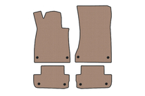 Mercedes S-class C217 Coupe 2014-2020 Rubber Floor Mats Carsuit (2017-2020, Beige) photo 1