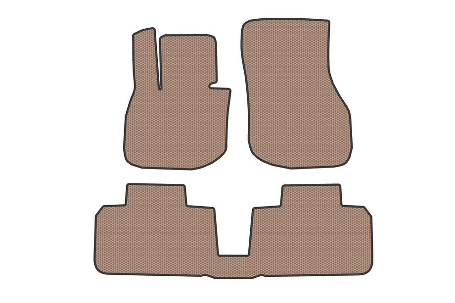 Mini Countryman U25 2023- Rubber Floor Mats Carsuit (Electric, Beige) Photo 1