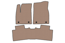 MG HS 2024- y. Carsuit Rubber Floor Mats (Hybrid, Beige) photo 1