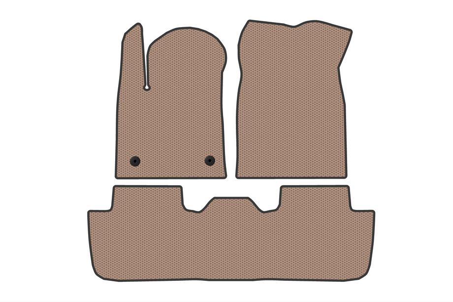 MG 4 EV 2022- Rubber Floor Mats Carsuit (Beige) Image