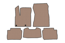Nissan Qashqai 2021- Rubber Floor Mats Carsuit (Electric, Beige) photo 1
