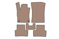 Opel Astra L 2022- Rubber Floor Mats Carsuit (Petrol, Beige) photo 1