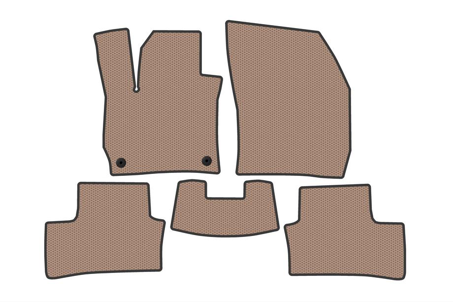 Opel Astra L 2022- Rubber Floor Mats Carsuit (Electric, Beige) Image