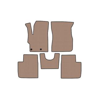 Carsuit rubber floor mats for interior (2017-, Beige) photo 1