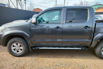 Toyota Hilux 2006-2015 Side Steps Sunrise (2 pcs, Aluminum) photo 4