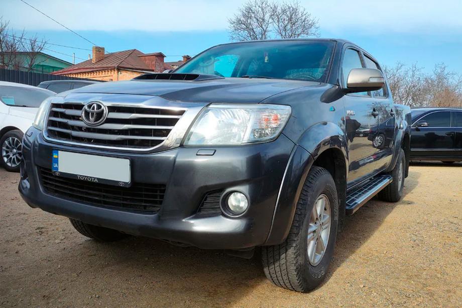 Toyota Hilux 2006-2015 Side Steps Sunrise (2 pcs, Aluminum) Image