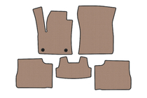 Peugeot 2008 2019- Carsuit V2 rubber floor mats (2023-, Electric, Beige) photo 1