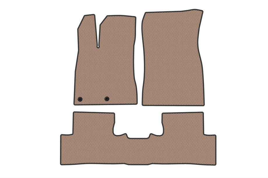 Peugeot 3008 2024- Rubber Floor Mats Carsuit (Beige) Image