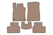 Renault Clio V 2019- Rubber Floor Mats Carsuit (Beige) photo 1