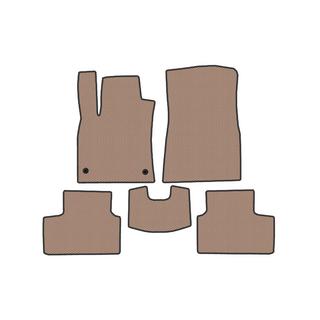 Rubber Floor Mats Carsuit (Beige) Renault Clio V 2019- photo 1