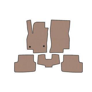 Rubber Floor Mats Carsuit (Beige)