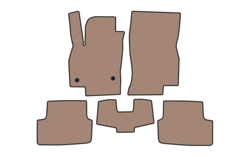 Seat Ibiza 2017- Rubber Floor Mats Carsuit (Beige) Image